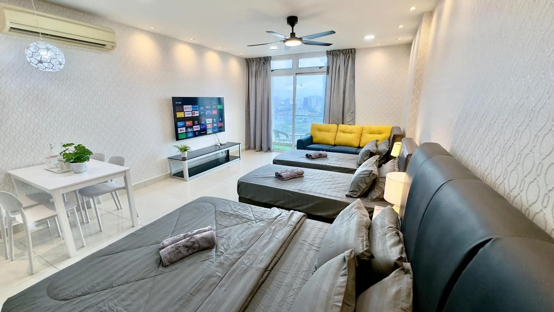 Appartamento Ksl City Mall 4-6Pax Netflix-Smarttv 65Inch Johor Bahru